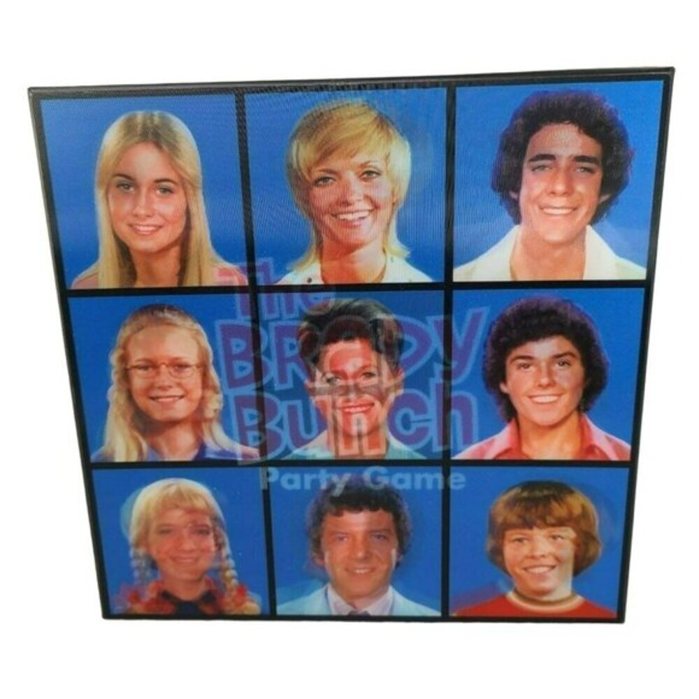 Brady Bunch Party Family Game With Hologram Box Cover‎ Ages 9 Up Sealed